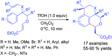 Graphical abstract: Diastereoselective synthesis of substituted hexahydrobenzo[de]isochromanes and evaluation of their antileishmanial activity