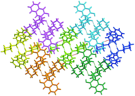 Graphical abstract: Supramolecular assemblies of 2-hydroxy-3-naphthoic acid and N-heterocycles via various strong hydrogen bonds and weak X⋯π (X = C–H, π) interactions