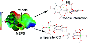 Graphical abstract: Importance of polarization assisted/resonance assisted hydrogen bonding interactions and unconventional interactions in crystal formations of five new complexes bearing chelidamic acid through a proton transfer mechanism