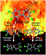Graphical abstract: Mechanism and kinetic study on the ring-opening degradation of 2,3,7,8-tetrachlorinated dibenzofuran initiated by OH radicals in waste incineration