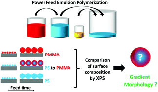 Graphical abstract: Synthesis and characterisation of gradient polymeric nanoparticles