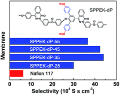 Graphical abstract: Preparation and characterization of sulfonated poly(aryl ether ketone)s containing 3,5-diphenyl phthalazinone moieties for proton exchange membrane