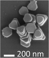 Graphical abstract: Coated triangular Ag nanoprisms as optical sensors: control of stability and spectral response with a thermo-responsive polymer
