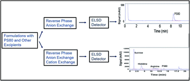 Graphical abstract: A universal method for the determination of polysorbate 80 in monoclonal antibodies and novel protein therapeutic formulations