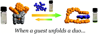 Graphical abstract: A pyrene-functionalized foldamer: structural impact and recognition properties supported by donor–acceptor interactions