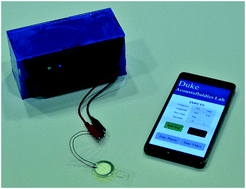 Graphical abstract: Acoustofluidic devices controlled by cell phones