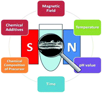 Graphical abstract: Magnetic-field-induced synthesis of magnetic wire-like micro- and nanostructures