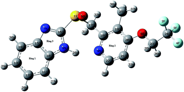 Graphical abstract: Conformational stability, spectroscopic signatures and biological interactions of proton pump inhibitor drug lansoprazole based on structural motifs
