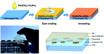 Graphical abstract: Neutral-colored semitransparent solar cells based on pseudohalide (SCN−)-doped perovskite