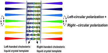 Graphical abstract: Widely tunable photonic bandgap and lasing emission in enantiomorphic cholesteric liquid crystal templates