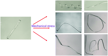 Graphical abstract: Hand-twistable plastically deformable crystals of a rigid small organic molecule