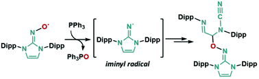 Graphical abstract: Oxygen atom transfer: a mild and efficient method for generating iminyl radicals