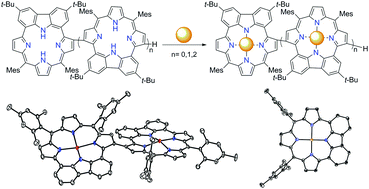 Graphical abstract: Carbazole-containing porphyrinoid and its oligomers