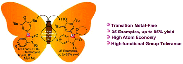 Graphical abstract: Metal-free, radical 1,6-conjugated addition of cyclic ethers with para-quinone methides (p-QMs)