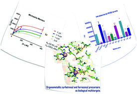 Graphical abstract: Evaluation of cyrhetrenyl and ferrocenyl precursors as 5-lipoxygenase inhibitors – biological and computational studies