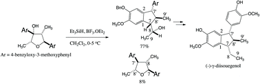 Graphical abstract: Stereocontrolled syntheses of (−)- and (+)-γ-diisoeugenol along with optically active eight stereoisomers of 7,8′-epoxy-8,7′-neolignan
