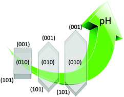Graphical abstract: pH dependent reactivity of boehmite surfaces from first principles molecular dynamics