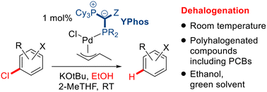 Graphical abstract: Pd-catalysed hydrodehalogenation of aryl chlorides: a mild method for deuteration and detoxification