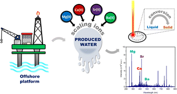 Graphical abstract: Determination of scaling ions in oilfield produced water by laser-induced breakdown spectroscopy