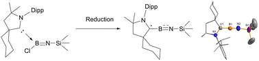 Graphical abstract: Synthesis, structure and reactivity of iminoborane radicals