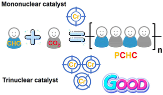 Graphical abstract: Catalytic copolymerization of carbon dioxide and cyclohexene oxide by a trinuclear cyclohexane-bridged tetradentate Schiff base chromium complex