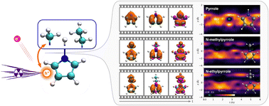 Graphical abstract: Correlation-driven ultrafast charge migration in pyrrole derivatives: the influence of the alkyl group