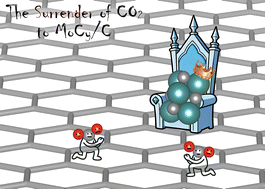 Graphical abstract: Carbon support curvature modulates CO2 activation on molybdenum carbide clusters