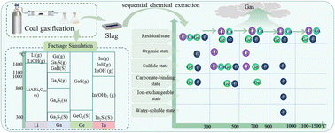 Graphical abstract: Insights into critical metal element migration and enrichment in coal gasification