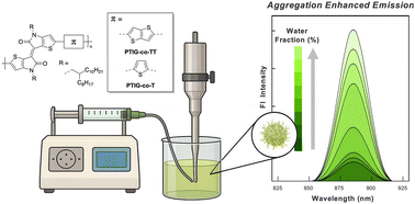Graphical abstract: Tuning the structure of thienoisoindigo (TIG) copolymers to afford bright near-infrared emission for bioimaging through aggregation-enhanced emission