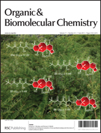 Journal cover: Organic & Biomolecular Chemistry