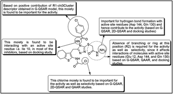 Graphical abstract: Exploring structural requirements of leads for improving activity and selectivity against CDK5/p25 in Alzheimer's disease: an in silico approach