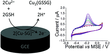 Graphical abstract: Voltammetric detection of glutathione: an adsorptive stripping voltammetry approach