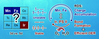 Graphical abstract: Element strategy of oxygen evolution electrocatalysis based on in situ spectroelectrochemistry