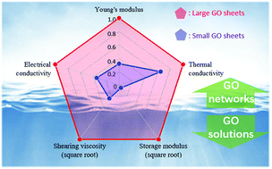 Graphical abstract: Synthesis and reduction of large sized graphene oxide sheets