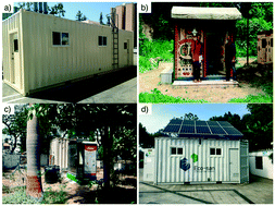 Graphical abstract: Design and preliminary implementation of onsite electrochemical wastewater treatment and recycling toilets for the developing world