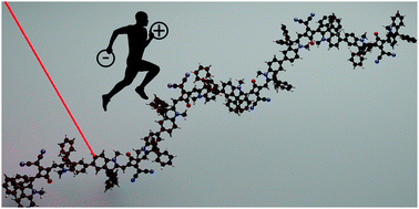 Graphical abstract: fs–ps Exciton dynamics in a stretched tetraphenylsquaraine polymer