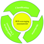 Graphical abstract: Applications of nanomaterials for scavenging reactive oxygen species in the treatment of central nervous system diseases