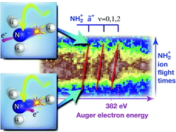 Graphical abstract: Ultrafast dissociation of ammonia: Auger Doppler effect and redistribution of the internal energy