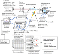 Graphical abstract: High precision and fast classification of different dimensions of Baijiu using an OptGSCV quadratic optimization network combined with AS-LIBS