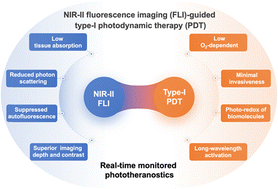 Graphical abstract: Recent advances in NIR-II fluorescence imaging-guided type-I photodynamic therapy