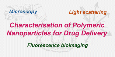 Graphical abstract: Characterisation of polymeric nanoparticles for drug delivery