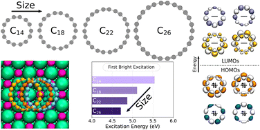 Graphical abstract: The optical response of aromatic cyclocarbons