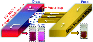 Graphical abstract: Surface dependent enhancement in water vapor permeation through nanochannels