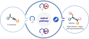 Graphical abstract: 1,4-Difunctionalization of 1,3-enynes: new opportunities for the synthesis of allenes via photochemistry and electrochemistry