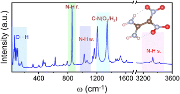 Graphical abstract: Irregular mechanical and thermal responses of the N–H modes in the FOX-7 energetic material