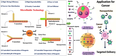 Graphical abstract: Recent advances in the microfluidic preparation of organic nanoparticles for cancer therapy: a review