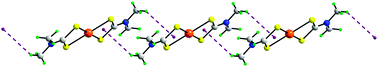 Graphical abstract: Emerging supramolecular synthons: C–H⋯π(chelate) interactions in metal bis(1,1-dithiolates)