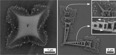 Graphical abstract: Complex growth structures of mullite after electrochemically induced nucleation