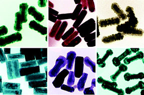 Graphical abstract: Controlled overgrowth of Pd on Au nanorods