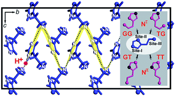 Graphical abstract: pH-induced conformational changes in histamine in the solid state